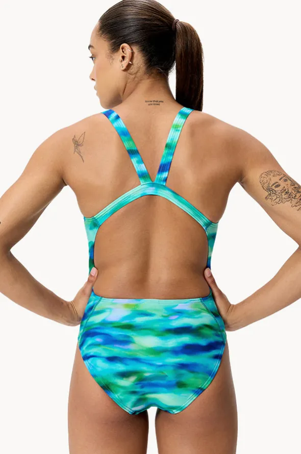 Allover Printed Leaderback One Piece