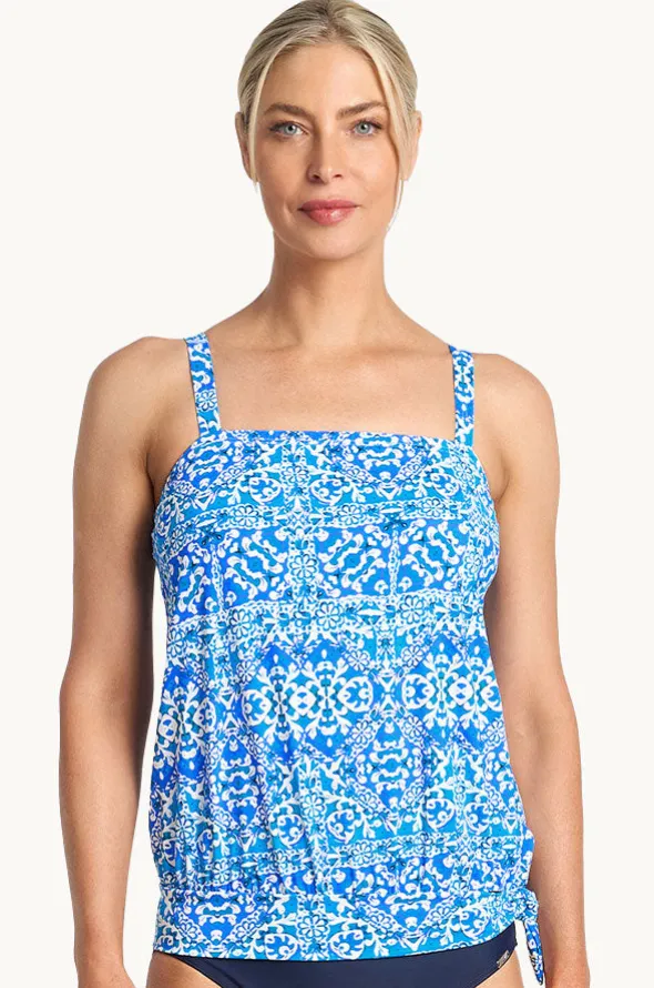 Bazaar Bandeau Blouson Tankini Separate