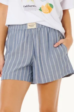Beach Days Pinstripe Short