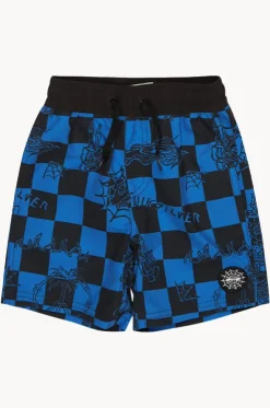 Boys Beach Bones 13" Volley Boardshort