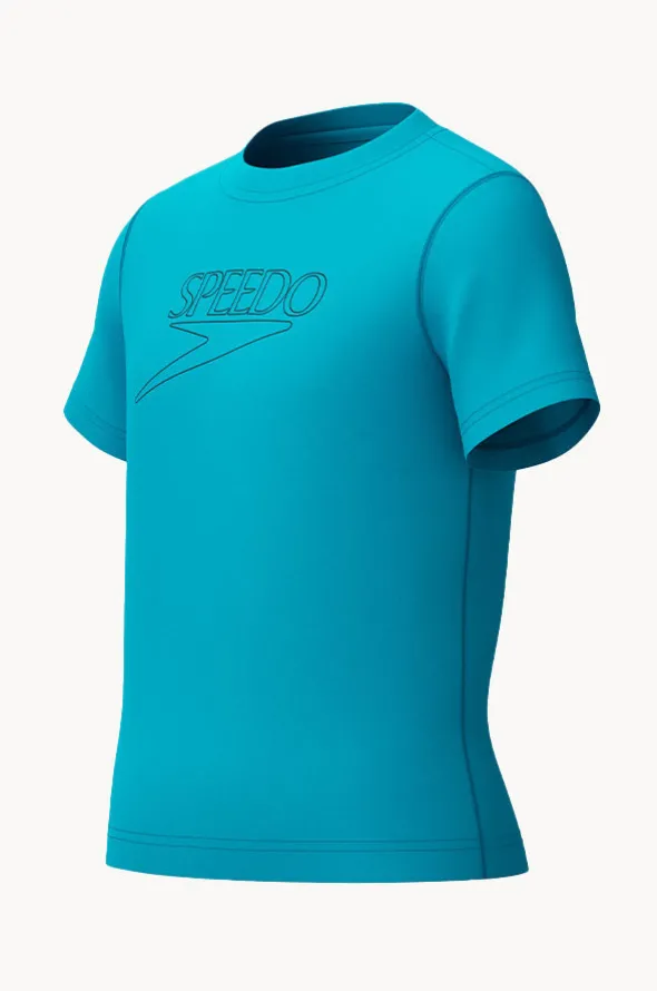 Boys Classic Logo Short Sleeve Suntop