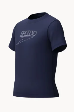Boys Classic Logo Short Sleeve Suntop
