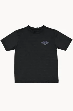 Boys Diamond Shoreline Short Sleeve Suntop