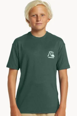 Boys DNA Bubble Logo Short Sleeve Suntop