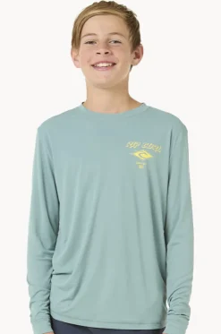 Boys Icons Surflite Long Sleeve Suntop