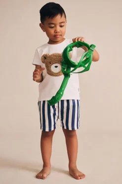 Boys Nautical Stripe Swim Short