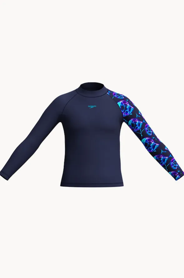 Boys Print Long Sleeve Suntop