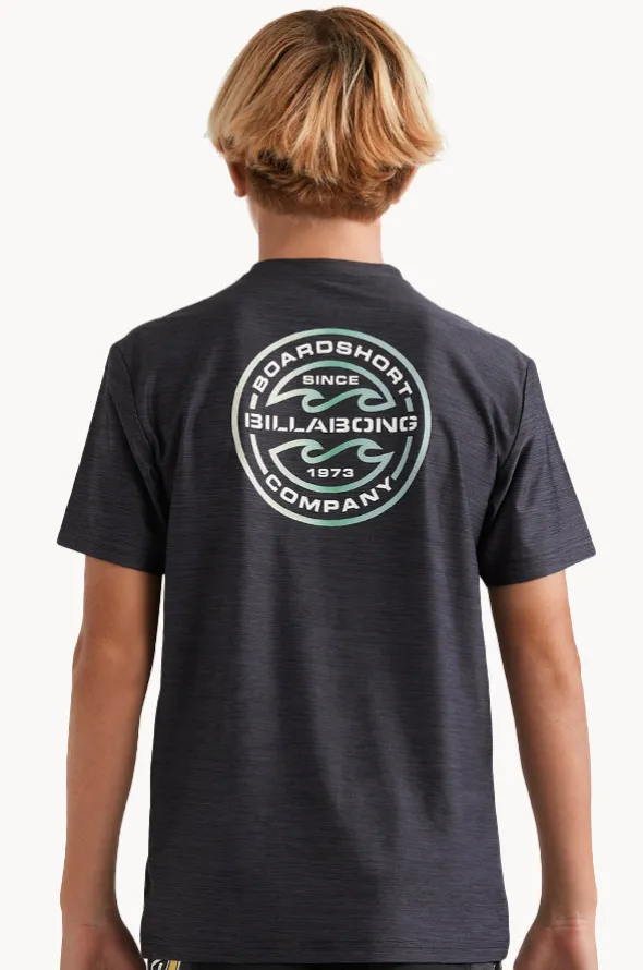 Boys Rotor Shoreline Short Sleeve Suntop