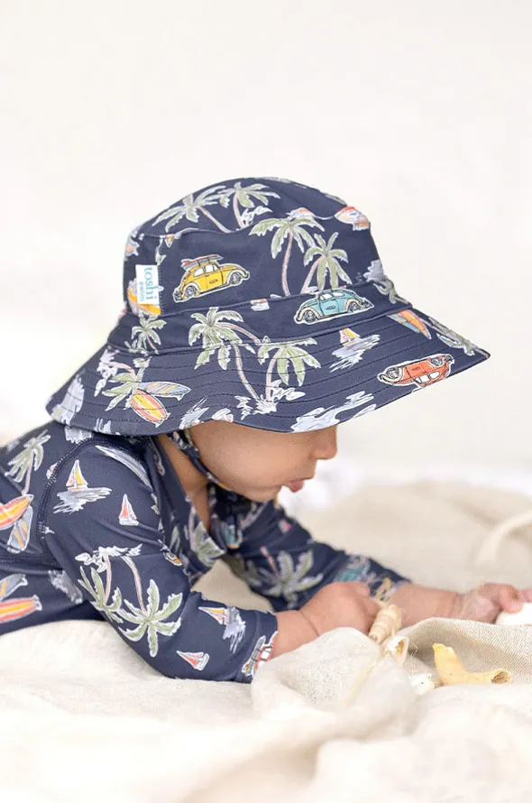 Boys Surf Twilight Swim Sunhat