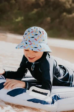 Boys Surfboard Classic Bucket Sunhat