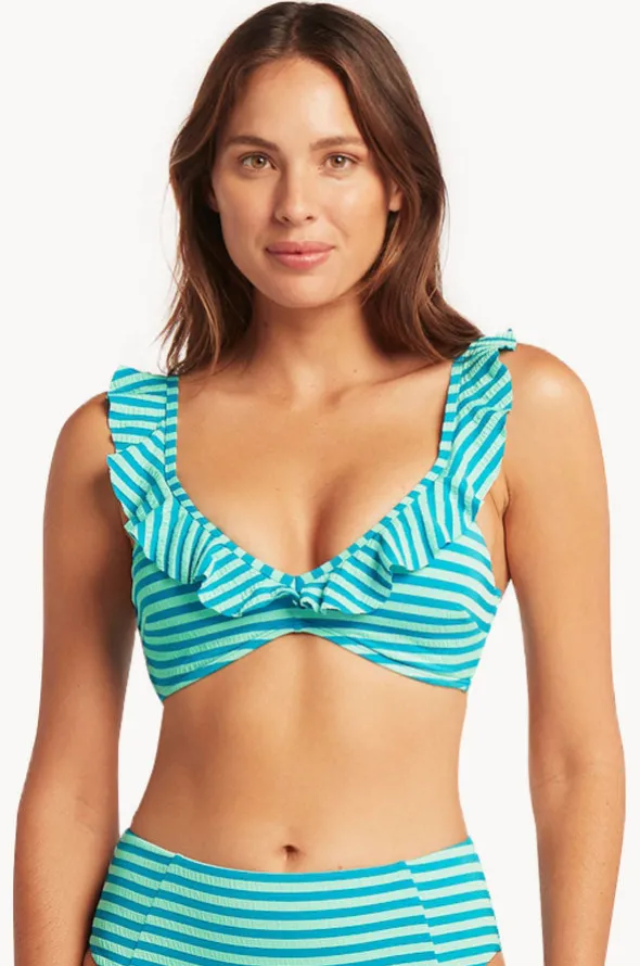 Capri Frill French Bralette