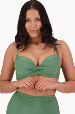 Contours E Cup Cross Front Bra