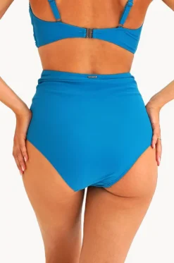 Contours Gathered High Waist Pant