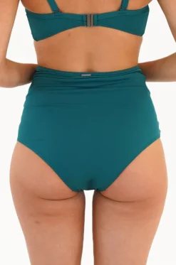Contours Gathered High Waist Pant