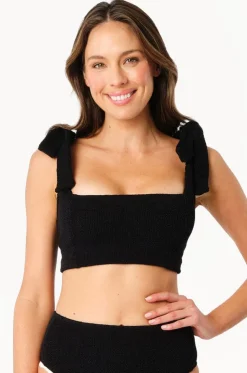 Crinkle Classic Square Neck Bralette