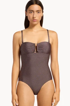 Desert Geo Bandeau One Piece