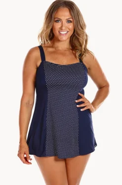 Dots Swim Dress One Piece