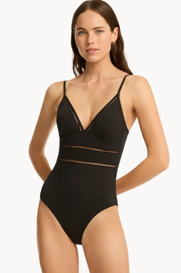 Eco Essentials Cross Back Tri One Piece