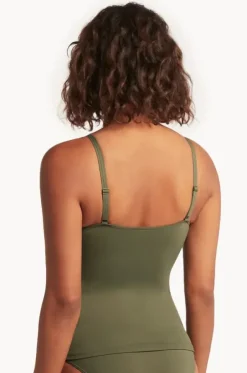 Eco Essentials Cross Front Tankini Separate