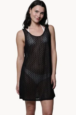 Escala Lattice Back Dress
