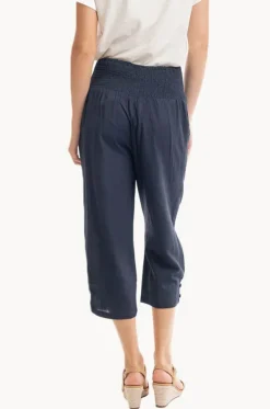 Essentials Linen 3/4 Pant