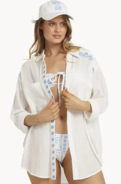 Find Me Here Button Down Shirt