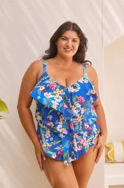 Florida Tiered Frill Tankini Separate
