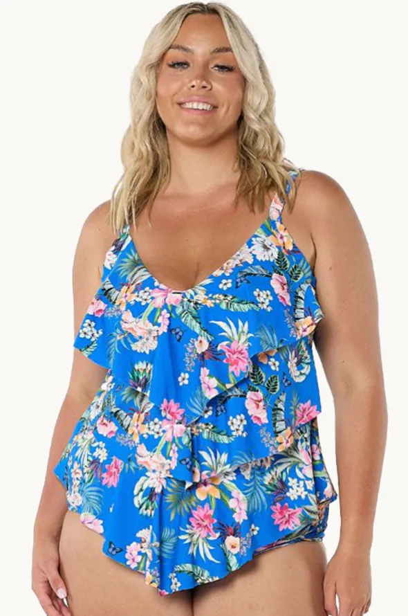 Florida Tiered Frill Tankini Separate
