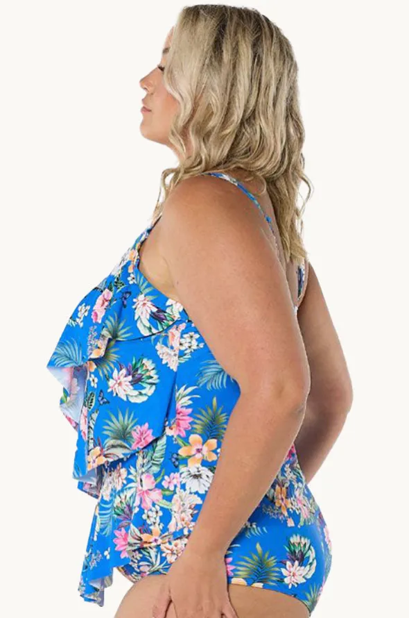 Florida Tiered Frill Tankini Separate