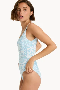 Flowers Wave One Piece