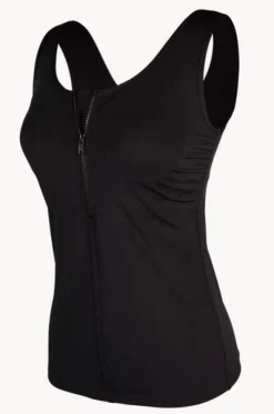 Form Still DD/E Zip Front Tankini Separate