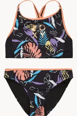 Girls Active Crop Set