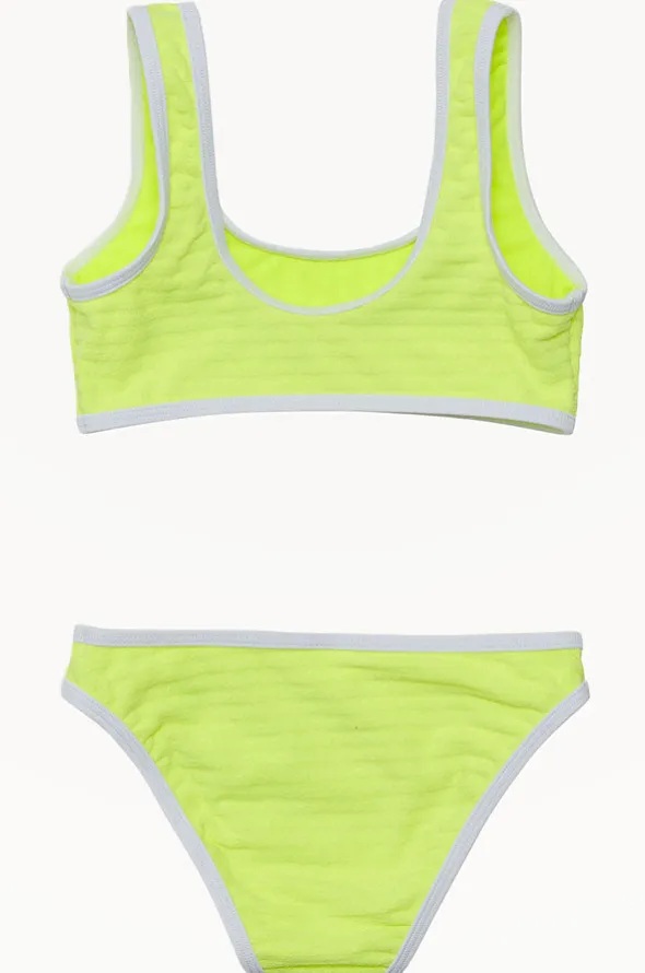 Girls Citron Zest Crop Set