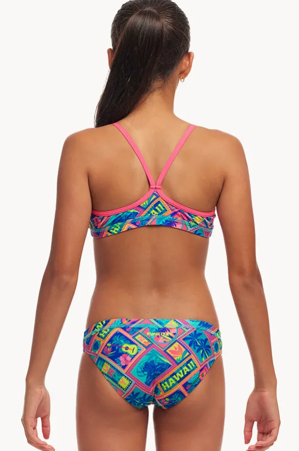 Girls Coco Canel Crop Set