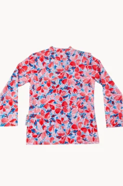Girls Coral Suntop