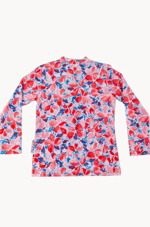 Girls Coral Suntop