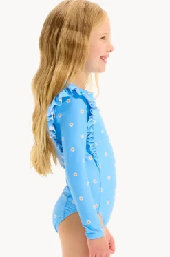 Girls Daisy Chain Frill Sunsuit