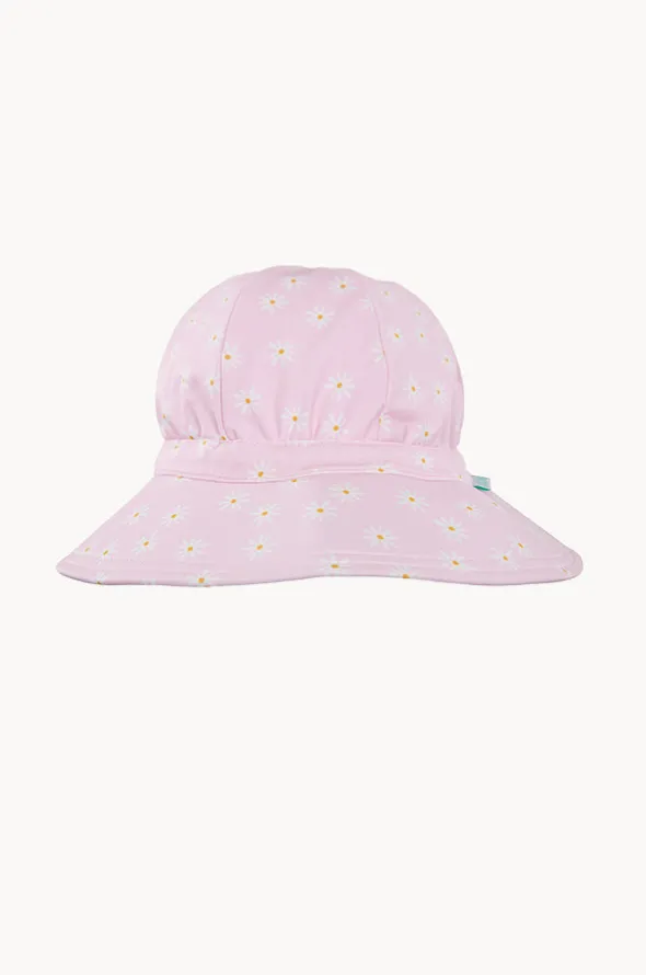 Girls Daisy Fields Wide Brim Swim Hat