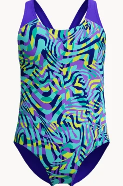 Girls Digital Allover Splashback One Piece