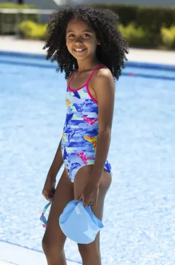 Girls Dolphine Sprintback One Piece