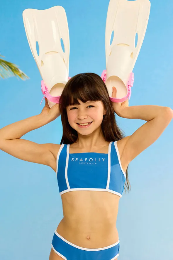 Girls Essentials Crop Set