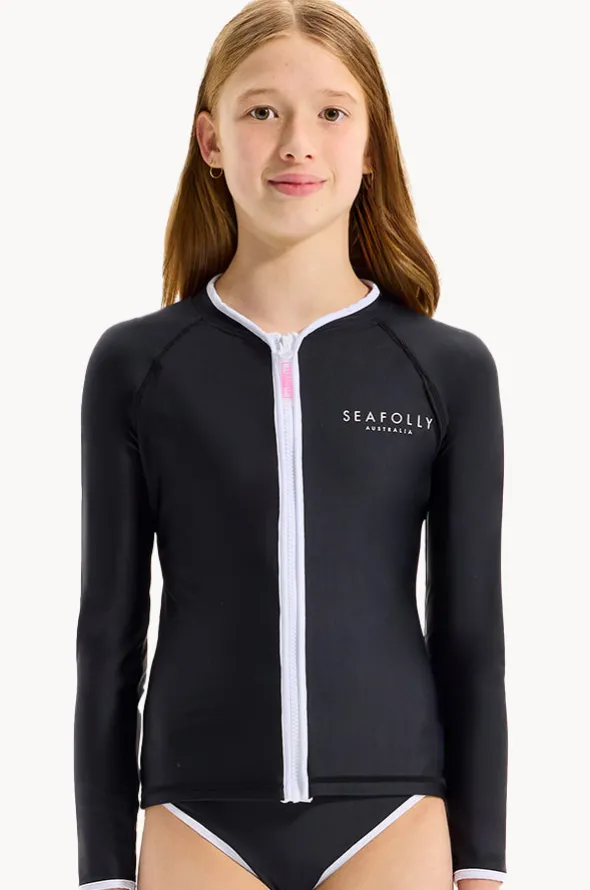 Girls Essentials Long Sleeve Suntop