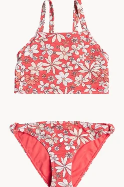 Girls Fab Floral Crop Set