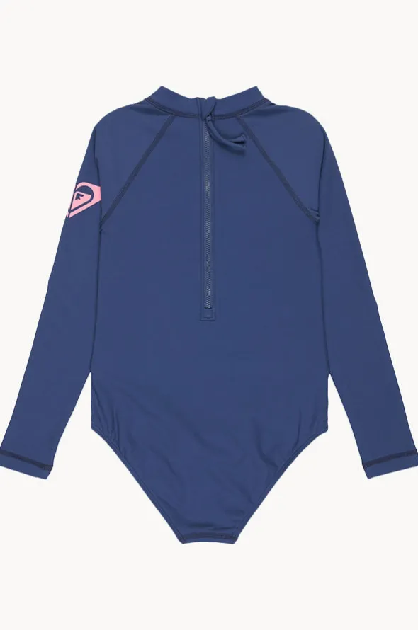 Girls Heater Long Sleeve Sunsuit