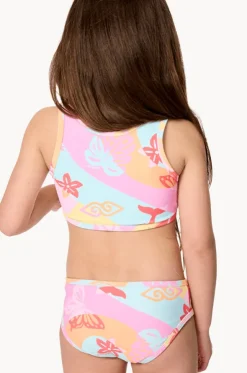 Girls Island Days Crop Set
