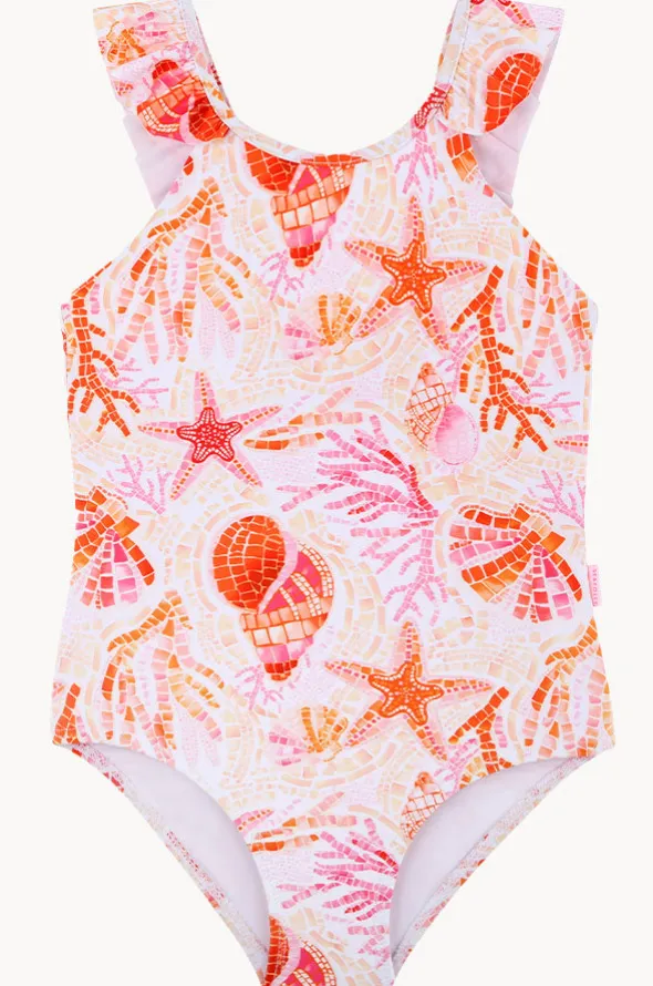 Girls La Mer Frill One Piece