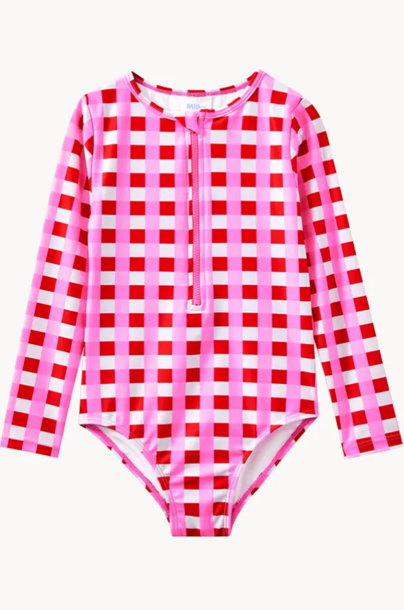 Girls Lollipop Check Sunsuit