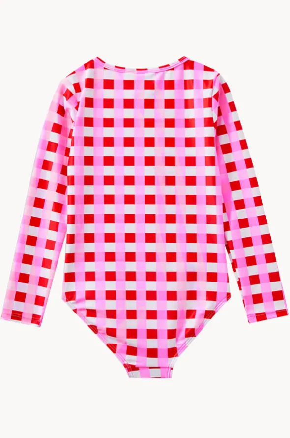 Girls Lollipop Check Sunsuit