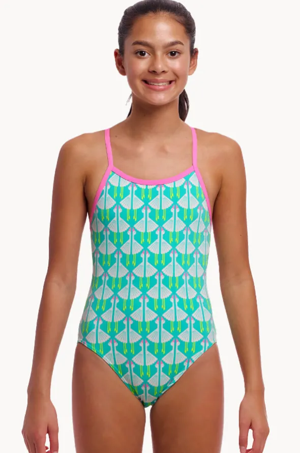 Girls Loose Goose Single Strap One Piece