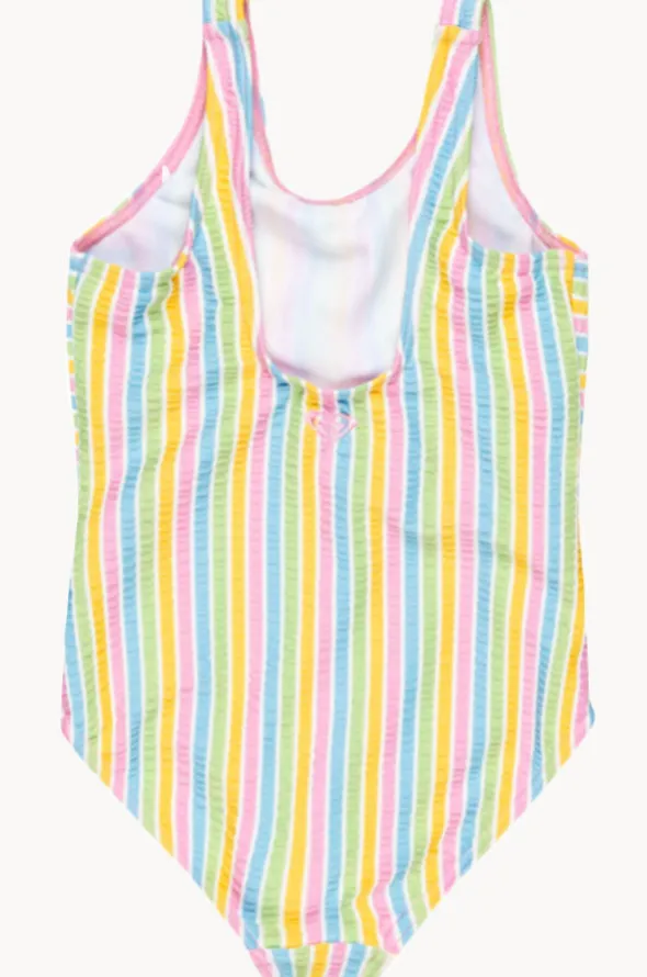 Girls Mirage Stripe One Piece